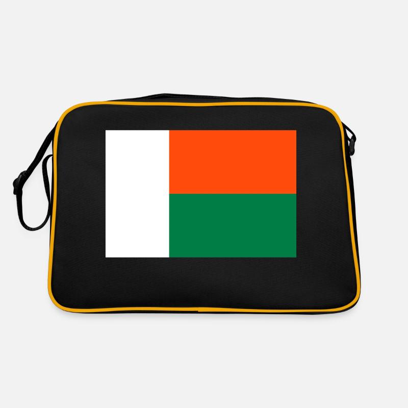 Drapeau Madagascar Sac Retro