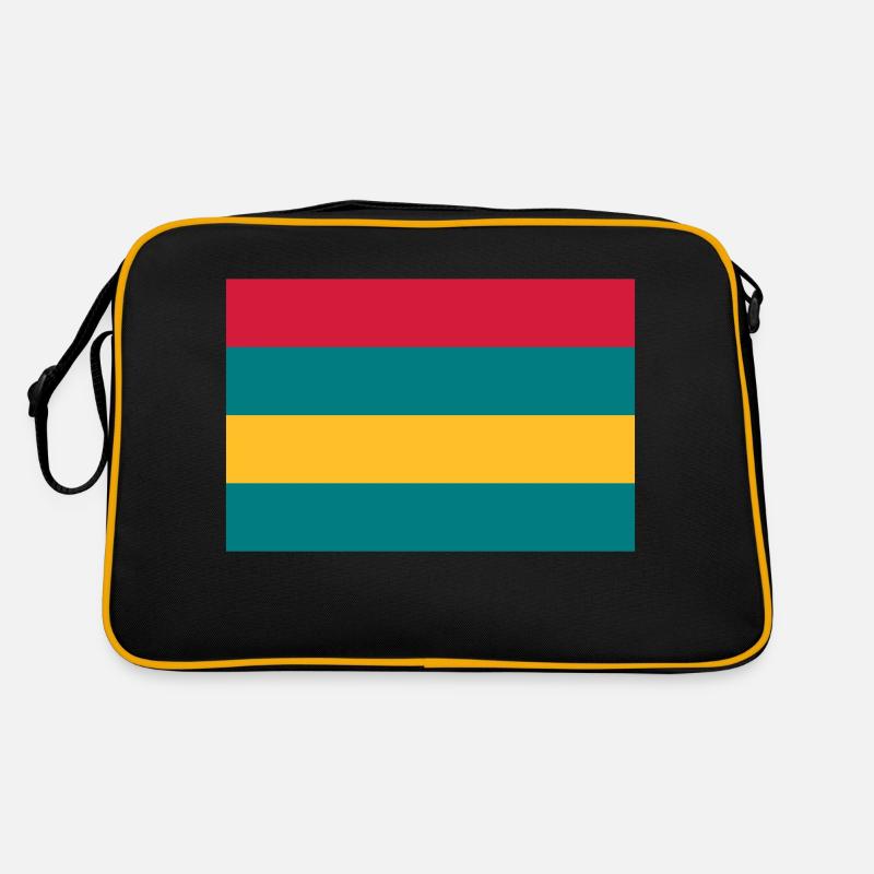 Mauritius island / Drapeau Ile Maurice Sac Retro