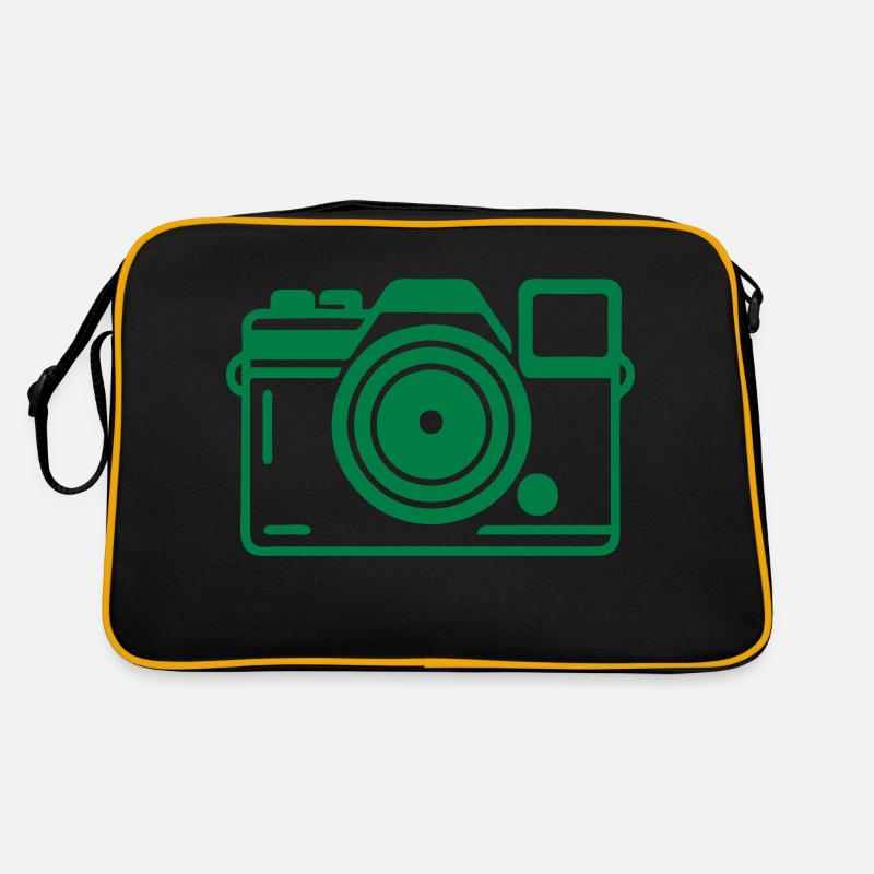 Camera Logo Retro Bag