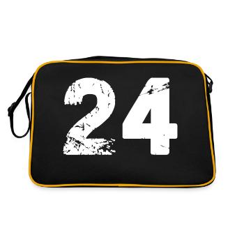 24 - Sac Retro - noir/or - Dos