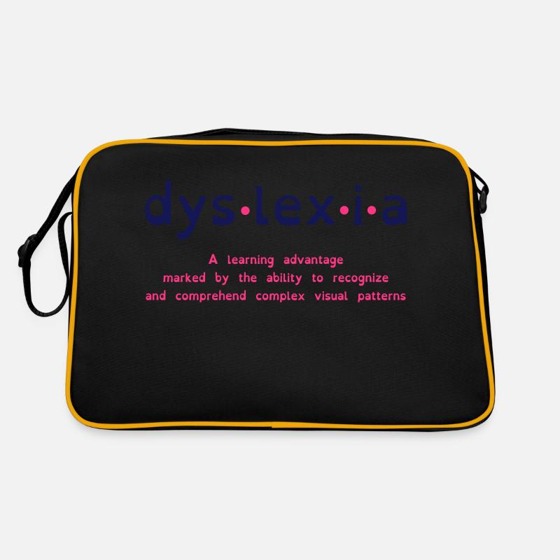Dyslexia Advantage Retro Bag