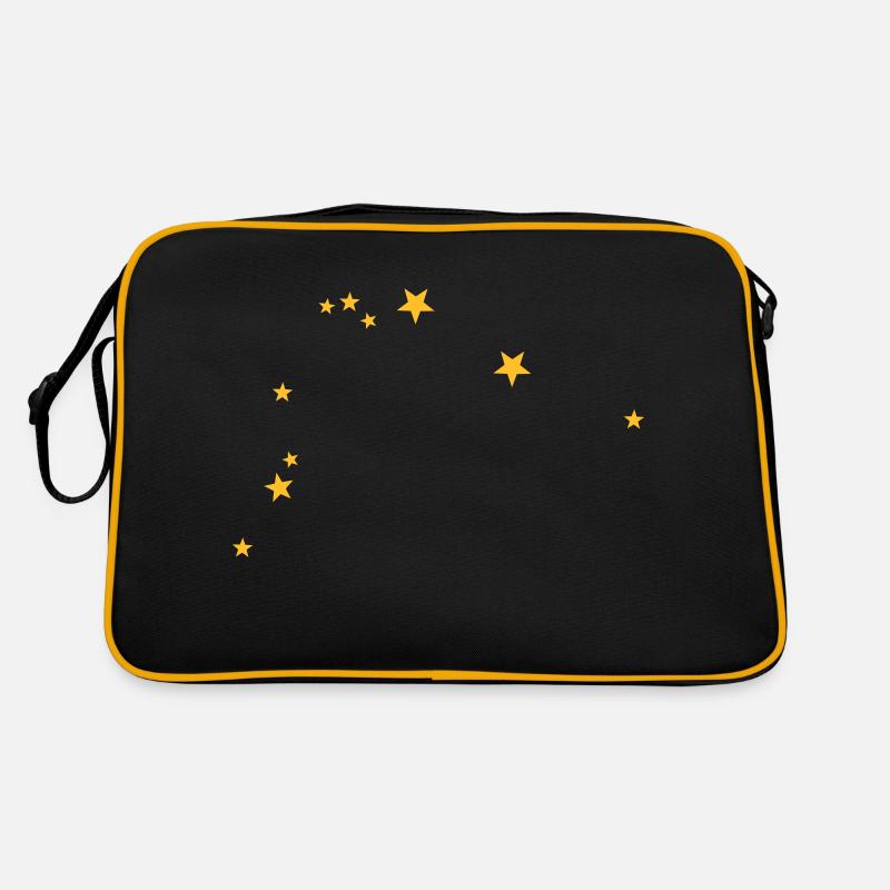 Wassermann Sternbild Retro Tasche