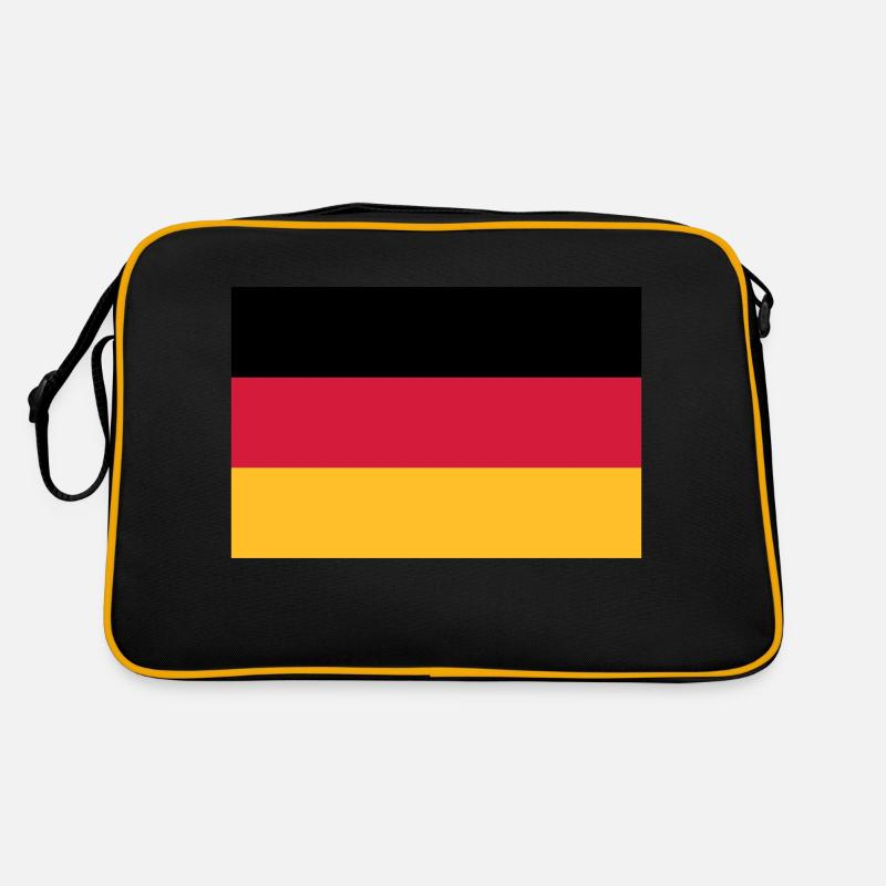 Drapeau de l'Allemagne Sac Retro