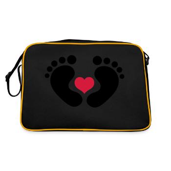 baby - Retro Bag - black/gold - Back