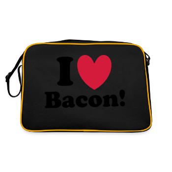 Bacon - Sac Retro - noir/or - Dos