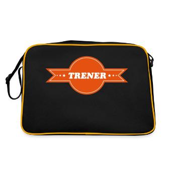 TRENER 111 - Sac Retro - noir/or - Dos