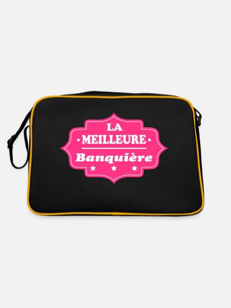 La meilleure banquière 111 - Retro Bag - black/gold - Back