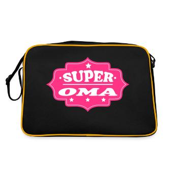 Super oma - Retro Bag - black/gold - Back