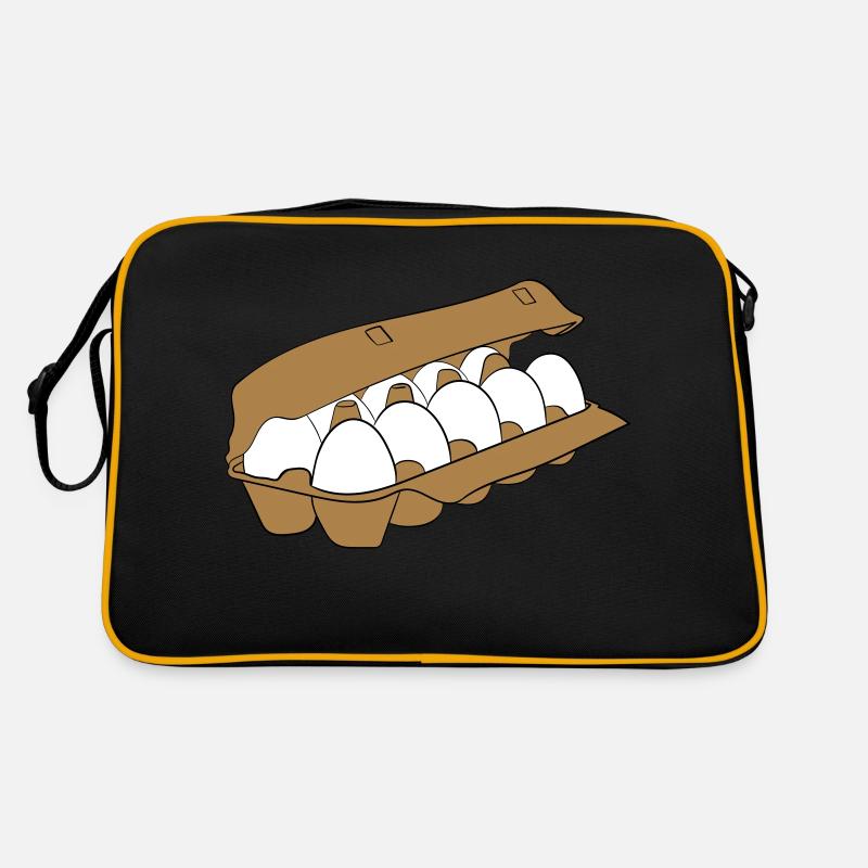 Eierkarton Retro Tasche