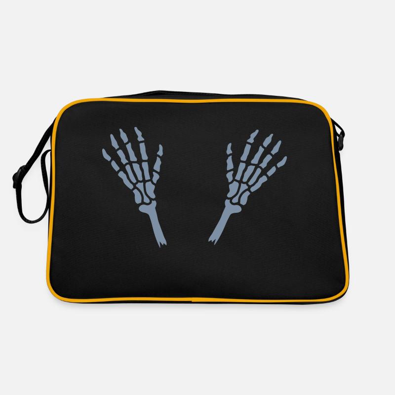 Os des mains squelettiques sectionnés Sac Retro