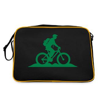 Sac à dos VTT - Sac Retro - noir/or - Dos