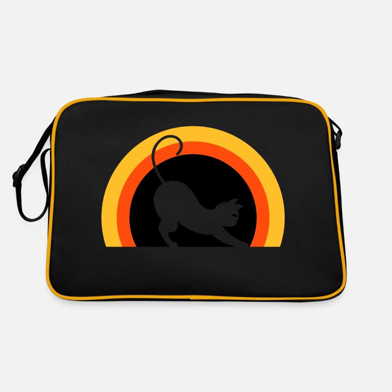 Chat > graphique vectoriel ! Chat Sac Retro