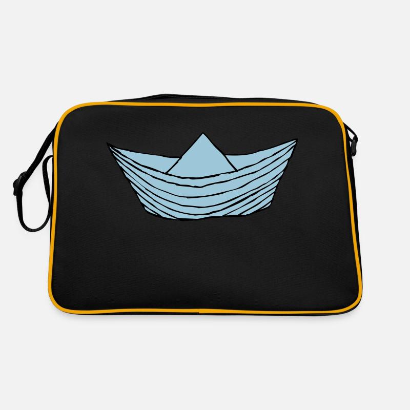 papierboot Retro Tasche
