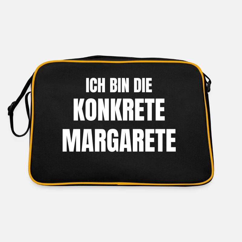 I am the concrete Margarete. Retro Bag