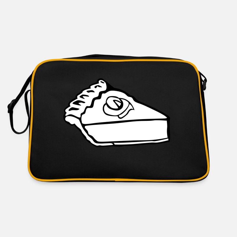 Tranche de tarte à la citrouille Sac Retro