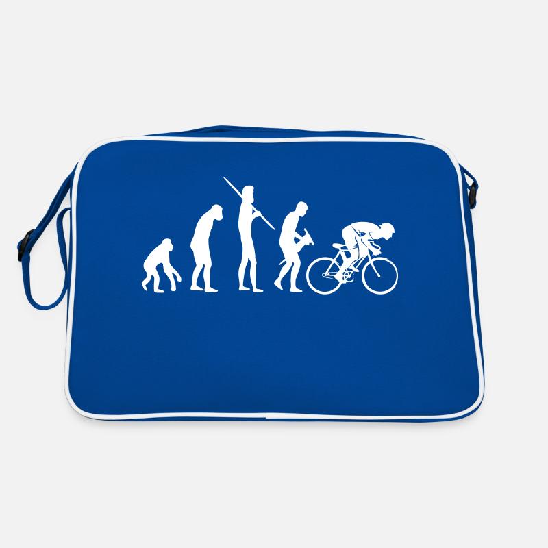 Cycliste vélo Evolution Sac Retro