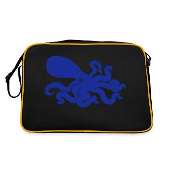 Kraken/Poulpe - Sac Retro - noir/or - Dos