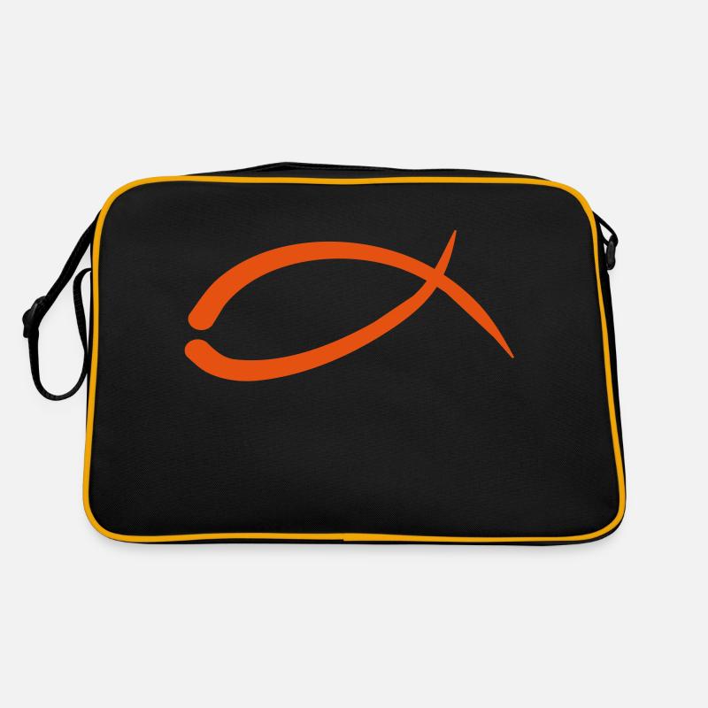 Fisch Retro Tasche