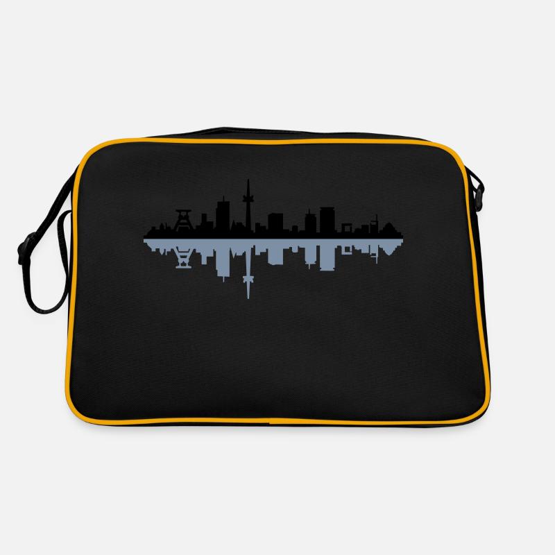 Skyline Essen Retro Tasche