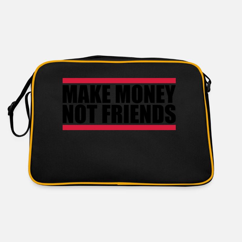 Make Money Saying Retro Bag