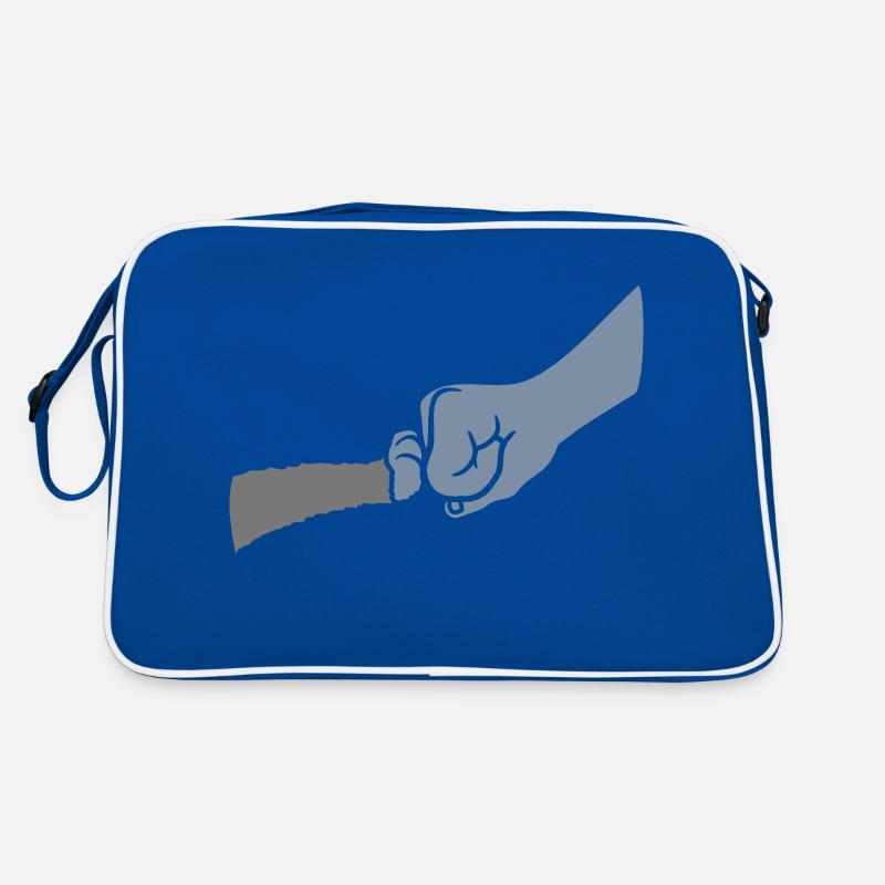 Pfote Fist Pump Katze Retro Tasche