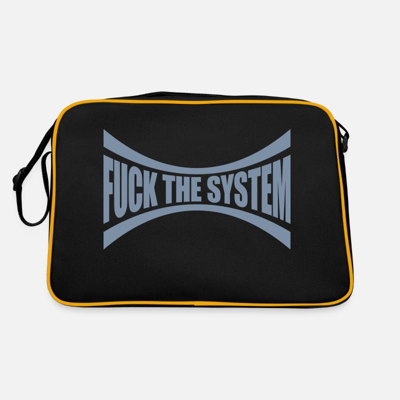 Fuck l'anarchie du système Sac Retro