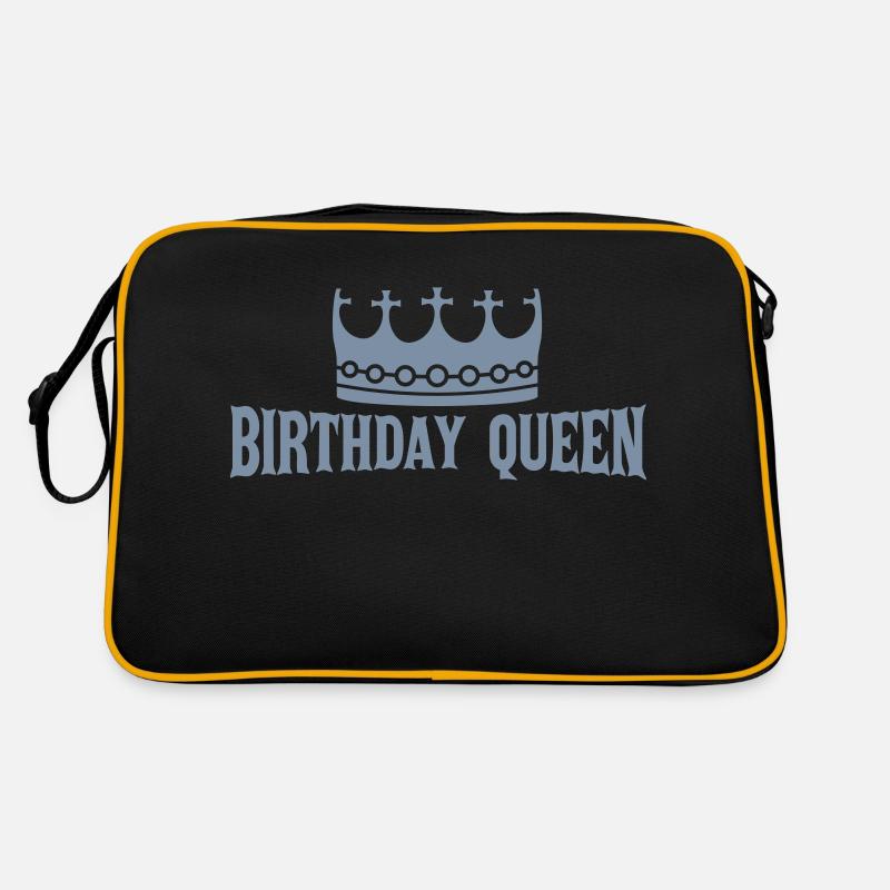 Citation Anniversaire Queen Logo Sac Retro