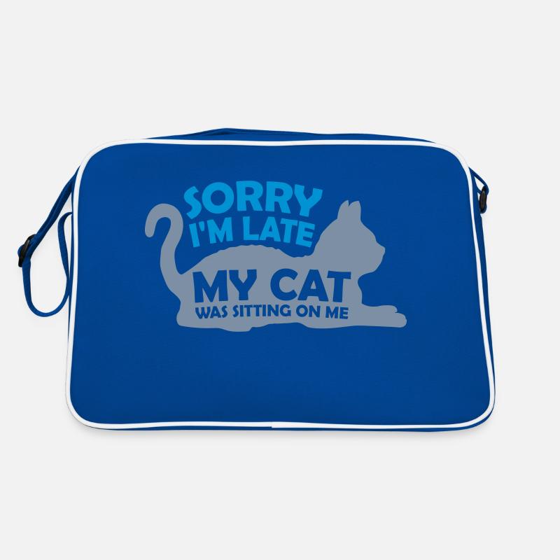 désolé chat était assis Sac Retro