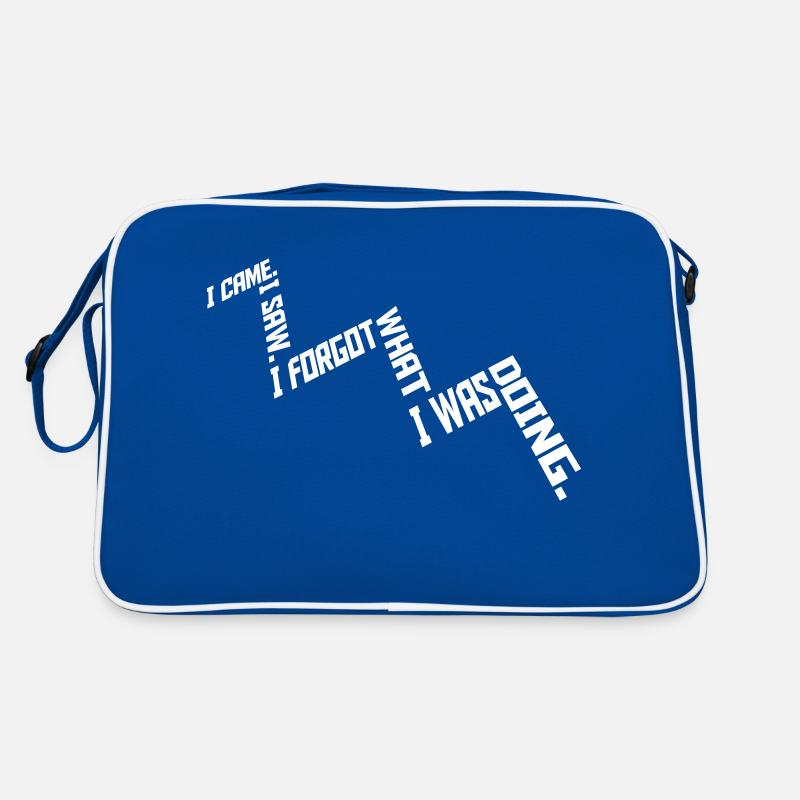I came saw forget Retro Tasche