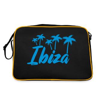 Ibiza - Retro Bag - black/gold - Back