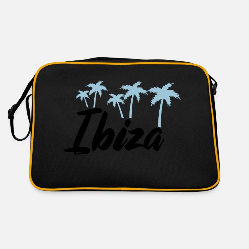 ibiza - Retro Tasche - Schwarz/Gold
