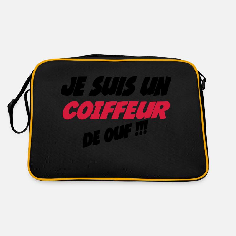 Je suis un COIFFEUR de ouf !!! Sac Retro