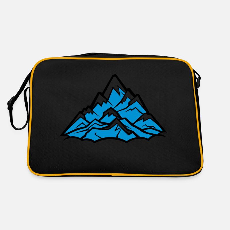 Mountains Mountains Retro Bag