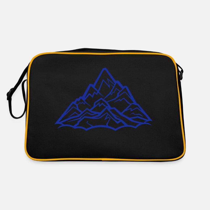 Montagnes Montagnes Sac Retro