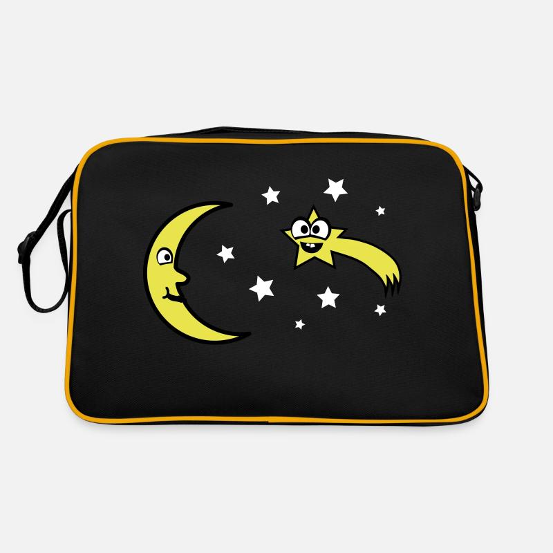 Lune et étoiles Sac Retro