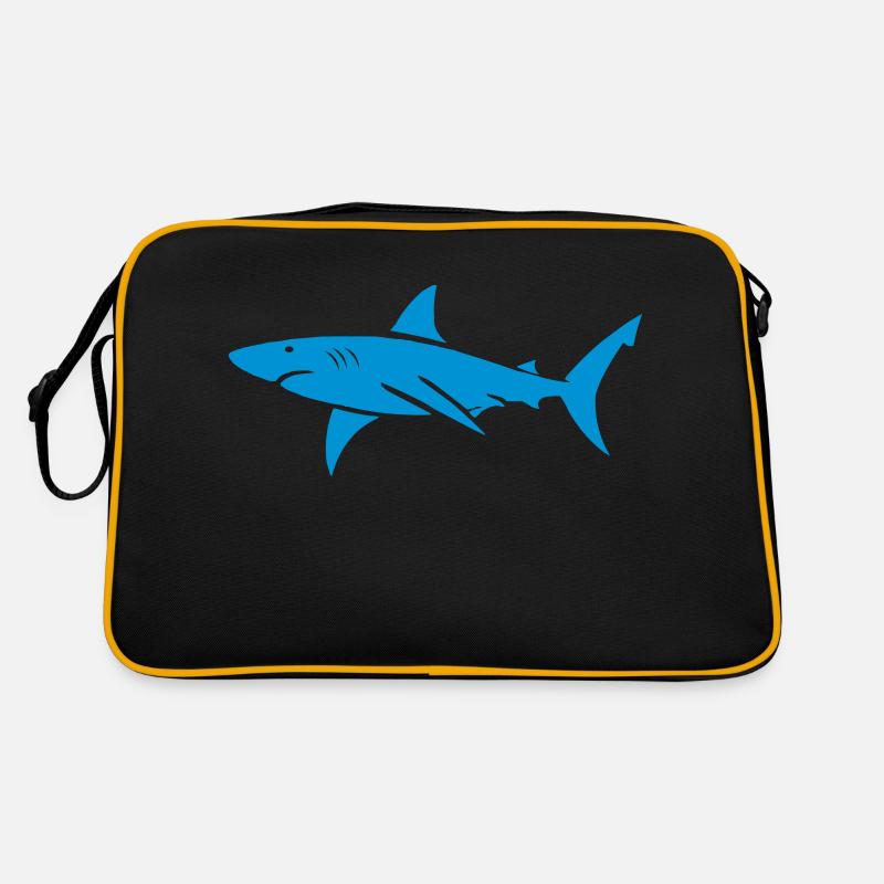 hai - Retro Tasche - Schwarz/Gold