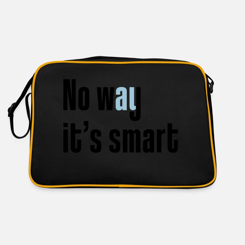Pas question que ce soit intelligent Sac Retro
