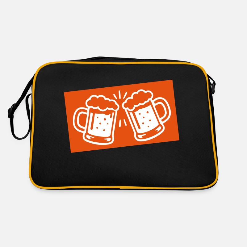 verre à bière Icône de la bière Sac Retro