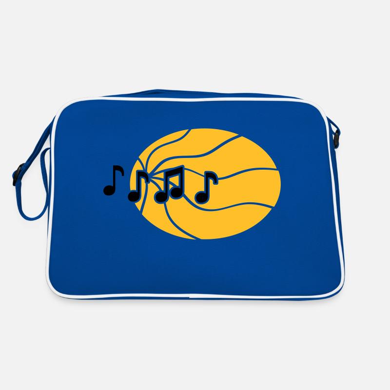 Fluid Musical Notes Retro Bag