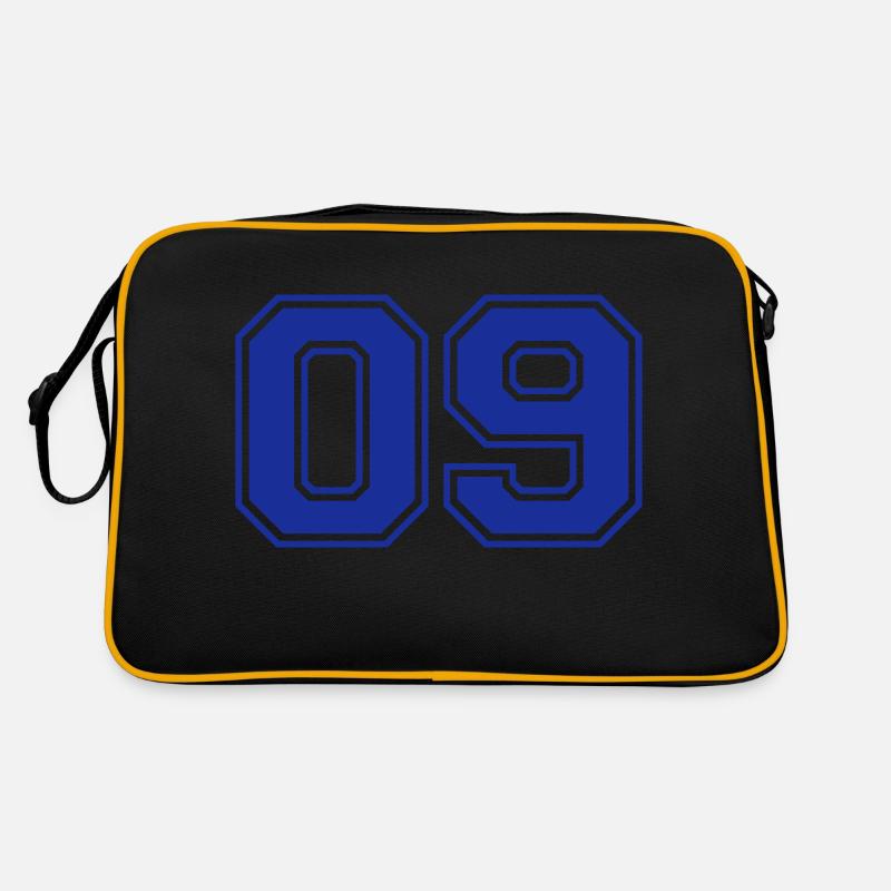 09 - Retro Bag - black/gold