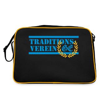 Club traditionnel - Sac Retro - noir/or - Dos