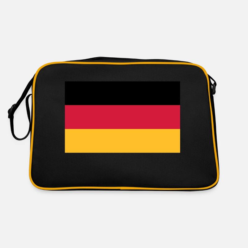 Drapeau de l'Allemagne Sac Retro