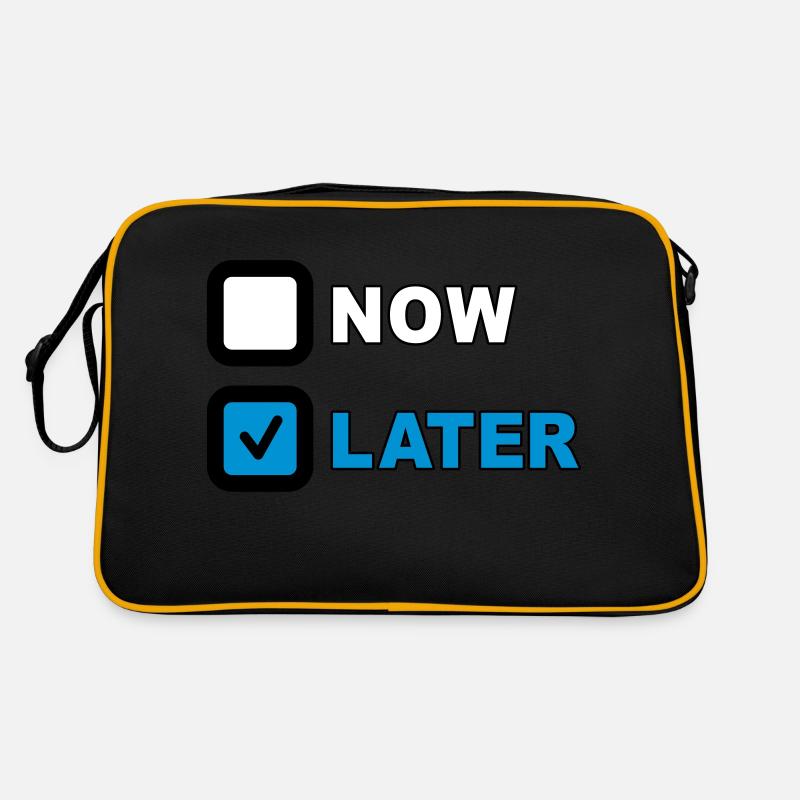 Now Later Question Sac Retro