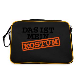 This is my costume - Retro Bag - black/gold - Back
