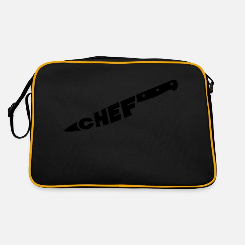 chef couteau Retro Bag