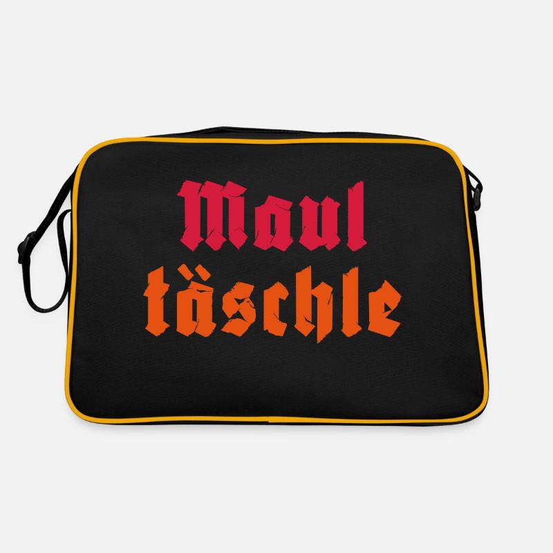 Maultäschle: Echt Schwäbisch Retro Tasche