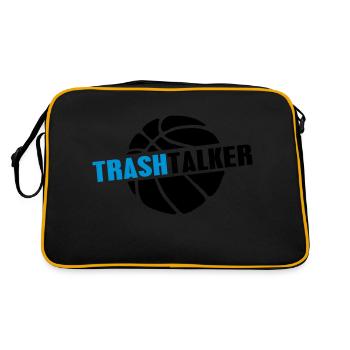 Basketball - Retro Bag - black/gold - Back