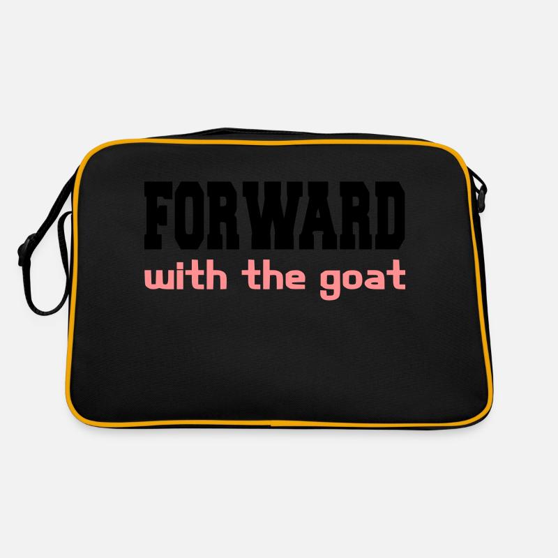 Forward with the goat Retro Bag