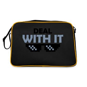 Sunglasses Deal with it - Retro Bag - black/gold - Back