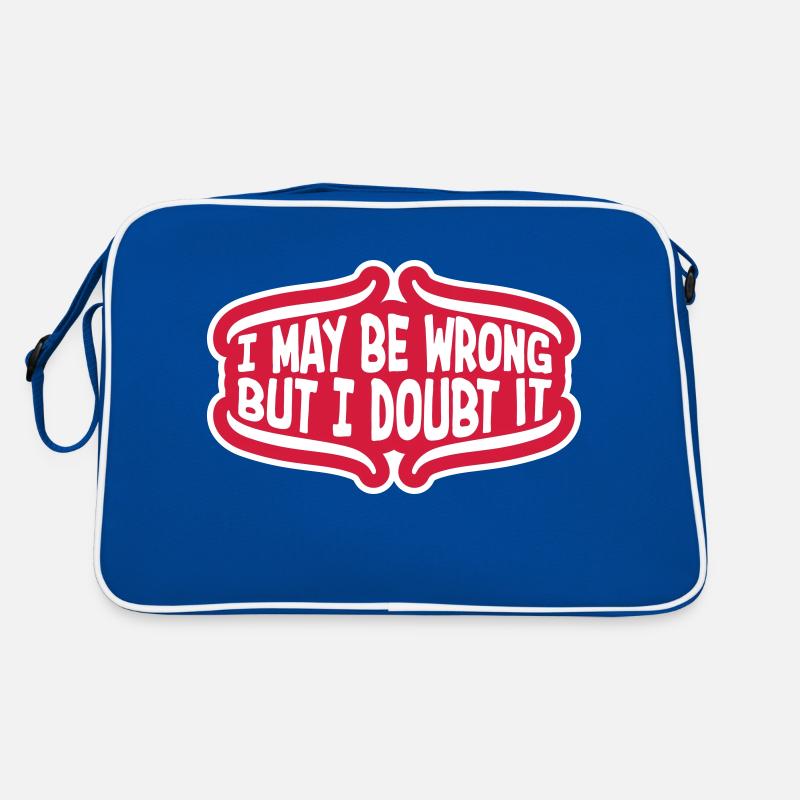 I may be wrong Retro Bag